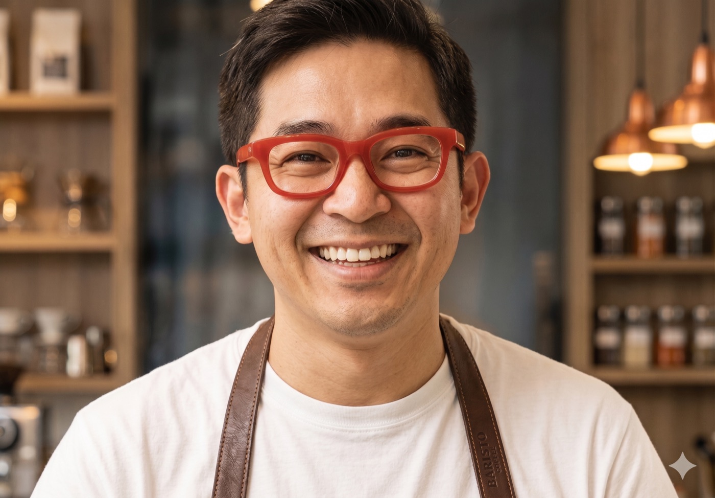 お店の人